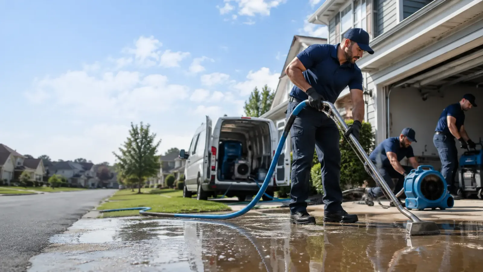 Flood Damage Restoration in Pleasant Plain, OH